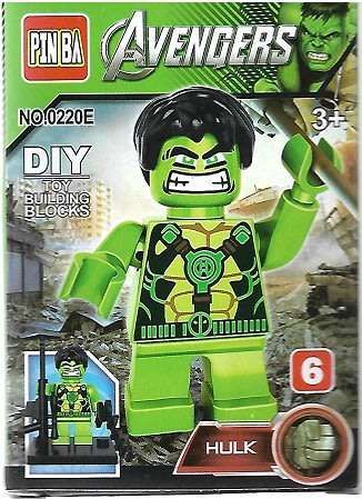 *PinBa Brand* Hulk Minifigure Super Hero