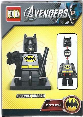 *PinBa Brand* Batman Minifigure Super Hero