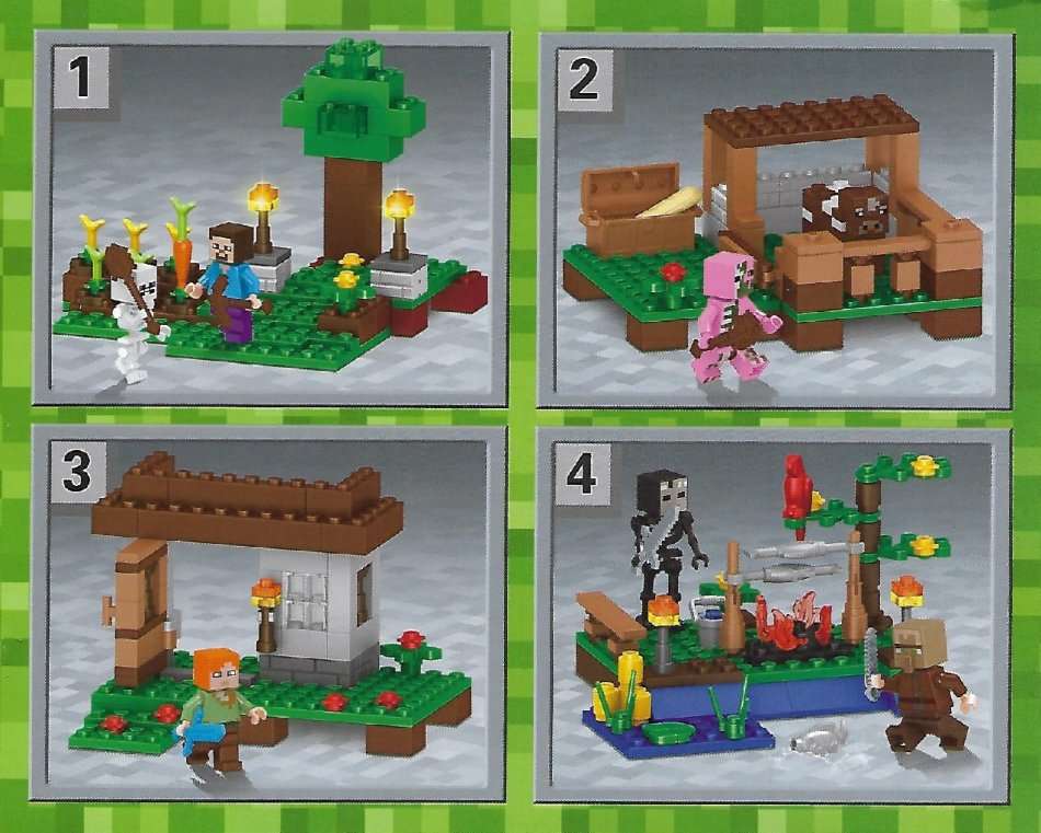 *LELE Brand* My World Building Blocks Sets 1-4