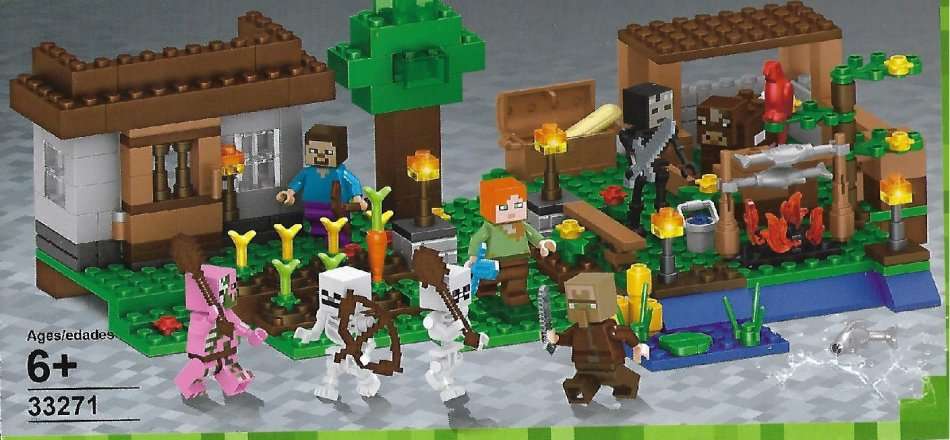 *LELE Brand* My World Building Blocks Sets 1-4