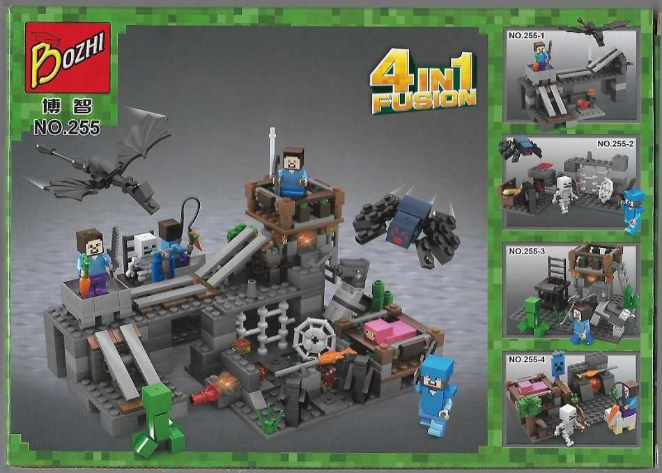 *Bozhi Brand* My World Building Blocks Sets 1-4