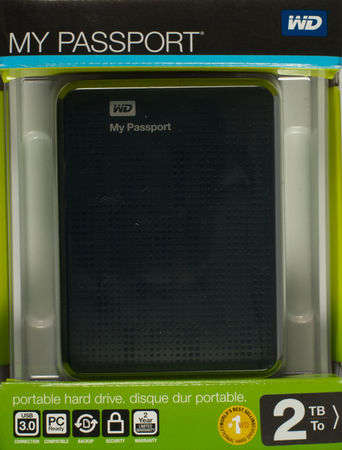 2TB Western Digital Passport 2.5" Drive *** FREE SHIPPING ***