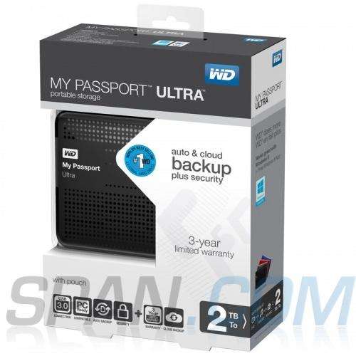 2TB Western Digital Passport ULTRA 2.5" *** Free Shipping ***