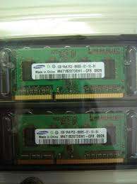 4 x 1GB DDR3 1333Mhz Samsung Laptop RAM *** NEW *** FREE SHIPPING