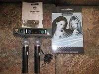 Nady dual wireless microphone system