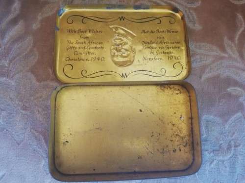 1940's Jan Smuts Gift Tin Box