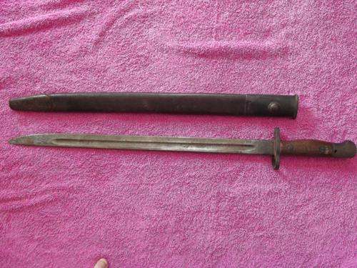 A Lithgow Pattern 1907 Bayonet Dated 9 - 42