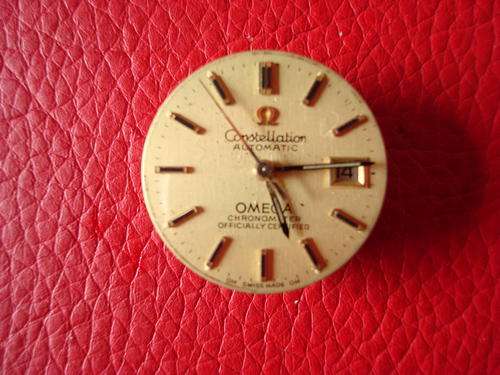An Omega Constellation Automatic Watch Face