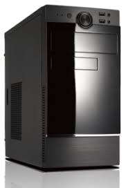 ATX Midi Tower Case with 420W PSU Black & Silver