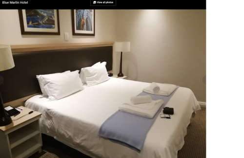 7 night holiday for 4 adults at The Blue Marlin Hotel 19 Sep to 26 Sep 2020