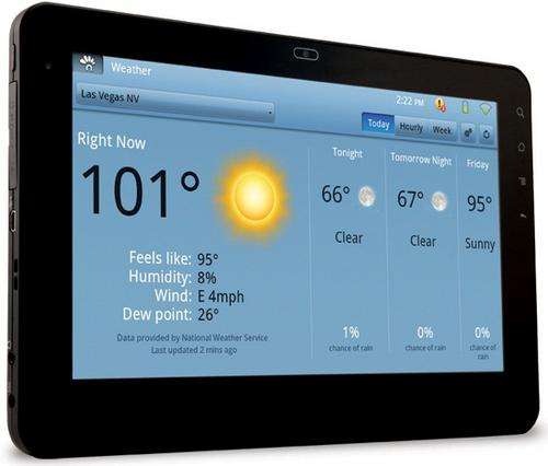 Viewsonic G-Tablet Rooted with TNT Lite 4.2 and case