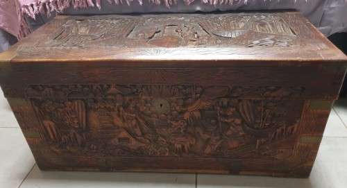 Kist - Beautiful hand crafted wooden kist