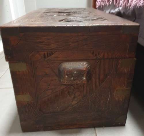 Kist - Beautiful hand crafted wooden kist