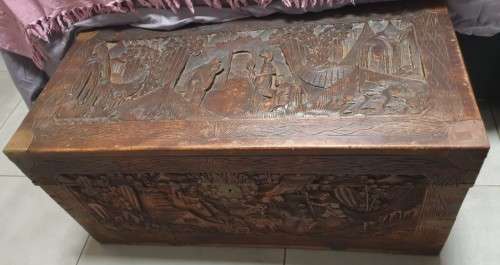 Kist - Beautiful hand crafted wooden kist