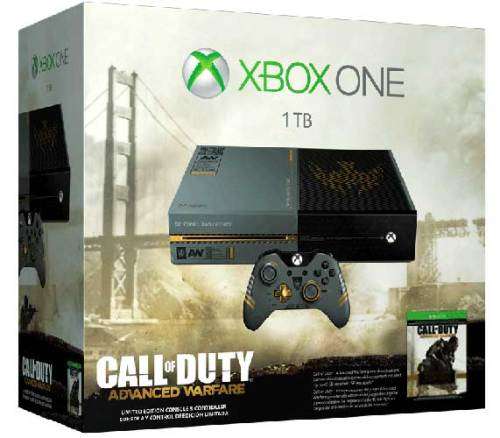 [BARGAIN] XBOX ONE 1TB LIMITED EDITION CALL OF DUTY ADVANCE WARFARE CONSOLE , ACCESSORIES, ETC