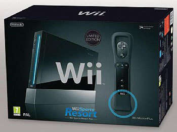[BARGAIN] NINTENDO WII SPORTS RESORTS PACK BLACK EDITION WITH GAMES AND WII ACCESSORIES, ETC