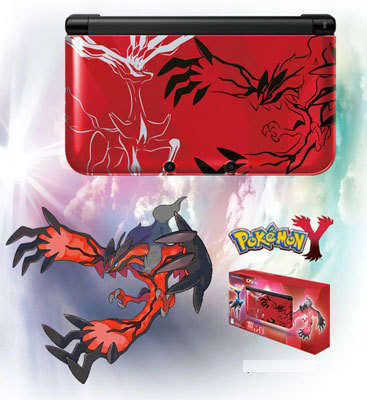 [BARGAIN] NINTENDO 3DS XL POKEMON Y LIMITED EDITION WITH CHARGER + MEMORY CARD