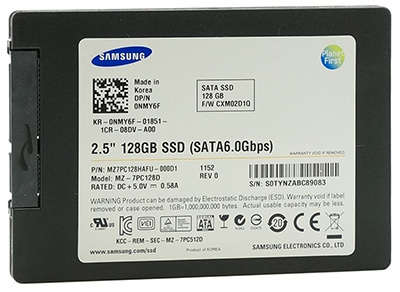 SAMSUNG  SSD 128Gb *128GB* SOLID STATE HARD DRIVE