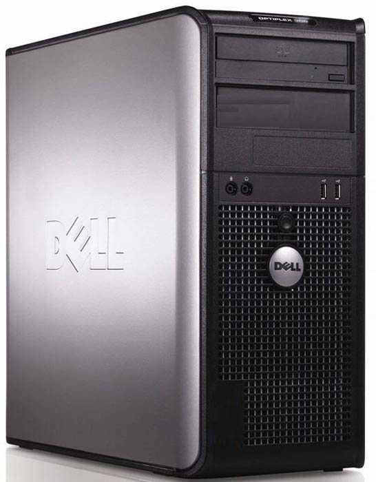 DELL OPTIPLEX 755 DESKTOP PC  CORE 2 DUO, 2GB RAM, 250GB HD, DVD DRIVE, LIC VISTA ETC