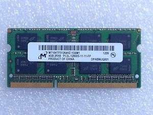 SKHYNIX/ MICRON 4GB 2Rx8 PC3L 12800S DDR3 LAPTOP RAM