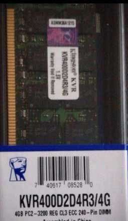 KINGSTON 4G DDR2 KVR400D2D4R3/4G 1.8V DESKTOP RAM