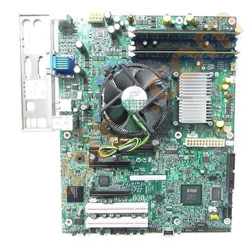 INTEL SERVER MOTHERBOARD S3210SH/S3200SH  WITH CORE2DUO CPU, 2GB RAM