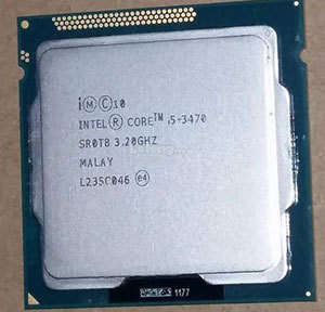 INTEL CORE i5-3470, 3.20GHZ LGA 1155 SOCKET, 1 x DESKTOP PROCESSOR