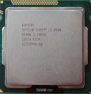 INTEL CORE i5-2400, 3.10GHZ GA1155 SOCKET DESKTOP PROCESSOR