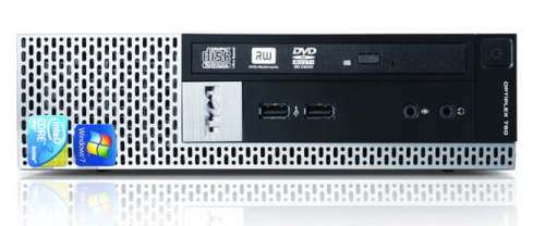 DELL OPTIPLEX 780 ULTRA SMALL DESKTOP PC,  CORE 2 DUO, 4GB RAM, 160GB HD, DVD RW, WIN 7 PRO, ETC