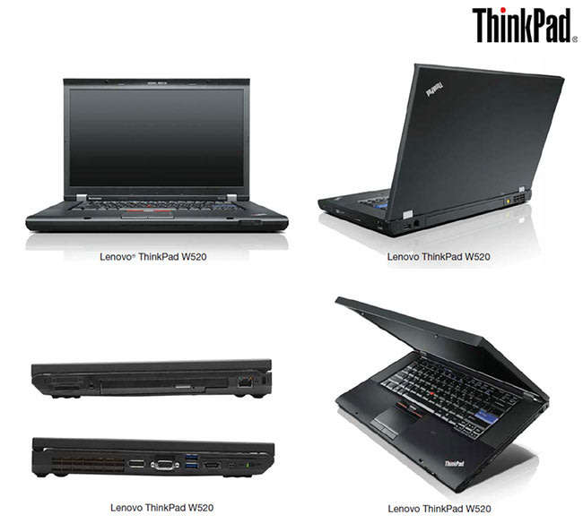 LENOVO W520 CORE i7, 500GB HD, 8GB RAM, NVIDIA, 3G, WiFi, WIN7 PRO, DVD-RW, NIGHT LIGHT, ETC