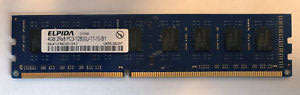 [BARGAIN] ELPIDA DDR3-1600-8G LONG Dimm , DESKTOP RAM