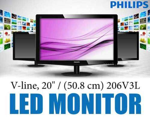 PHILIPS MODEL 206V3L STYLISH 20 INCH LED SCREEN