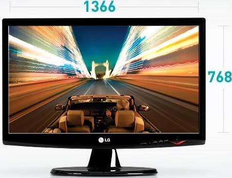 LG FLATRON MODEL W1943ST STYLISH 19" INCH LCD SCREEN / MONITOR