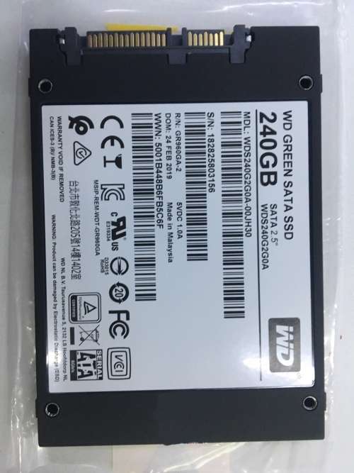 [BARGAIN] WD GREEN 240GB SATA SSD, WDS240G2GOA SOLID STATE DRIVE