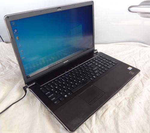 [BARGAIN] SONY VAIO VGN, 18.4",128gb SSD, 500GB HD, 6GB RAM, WIN 10 PRO, WEBCAM, WIFI, HDMI, NVIDIA