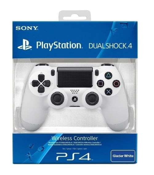 SONY PLAYSTATION 4 DUAL SHOCK 4 V2 WIRELESS GLACIER WHITE CONTROLLER FOR PS4 / BRAND NEW SEALED