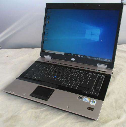 HP 8530p, INTEL CORE 2 DUO   CPU 8600, 320GB HD, 2GB RAM, WIFI, DVDRW, 15``, WIN 10 PRO, ETC