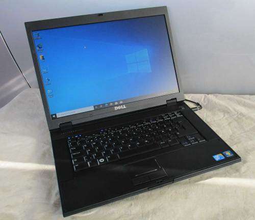 DELL E5500, INTEL CORE 2 DUO CPU, P8700, 250GB HD, 4GB RAM, WIFI, 15.``, WIN 10 PRO, ETC