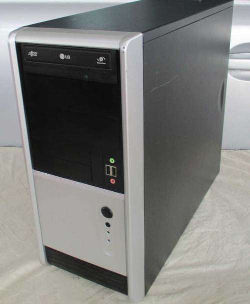 Desktop pc,ati redeon graphics ,cpu e8400, 4gb ram, 160gb hd, dvd, win 10 pro