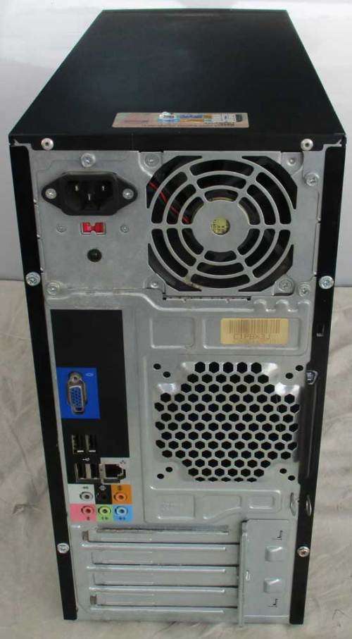 Dell vostro 200 desktop pc, intel pentium dou cpu e2180, 4gb ram, 320gb hd, dvdrw, win 10 pro