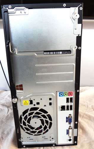 Bargain desktop  pc + LCD, intel celeron, 4gb ram, 250gb hd,vga, dvi, dvd rw, win 10 home, etc