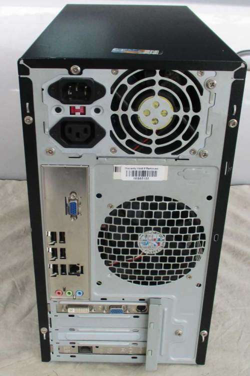 Bargain desktop  pc + LCD, Intel core 2duo , 4gb ram, 160gb hd,ati radeon graphics, win 10 pro, etc