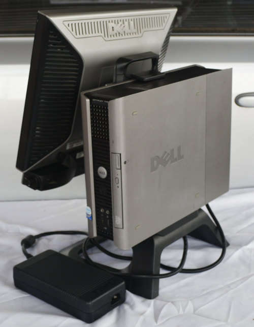 dell opt 745 and dell 19` lcd,  Intel core 2 cpu 6400 , 4gb ram, 250gb hd, dvi, dvd, win 11 pro, etc