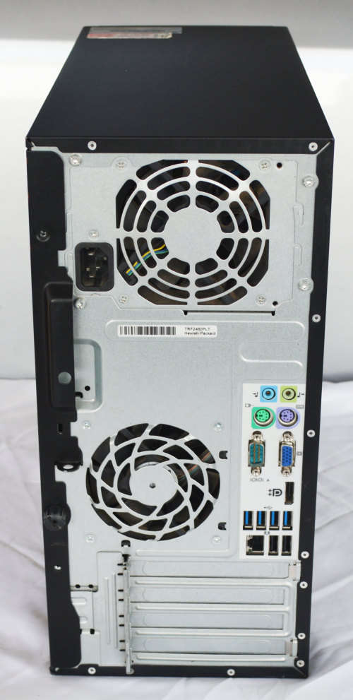 hp 6300 desktop pc, Intel core i3-2130 cpu, 6gb ram, 500gb hd, vga, dvd, win 11 pro, etc