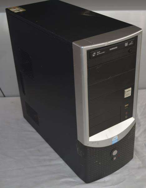 desktop  pc, Intel core duo cpu e5200 , 2gb ram, 250gb hd, vga, dvd, win 10 pro, etc