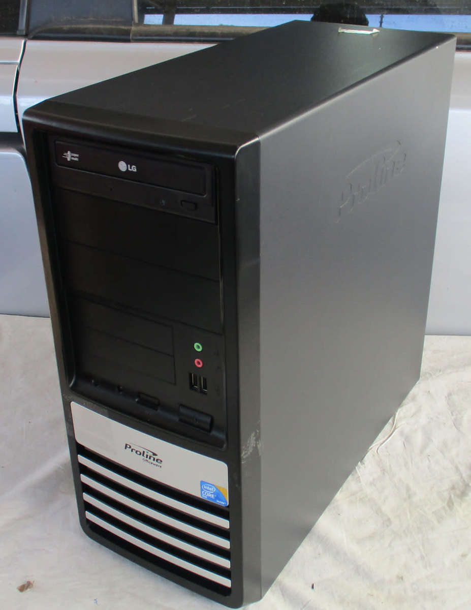 desktop  pc, Intel core 2duo cpu e7500 , 4gb ram, 500gb hd, vga, dvd, win 11 pro, etc