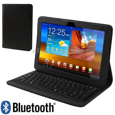 2in1 SAMSUNG GALAXY 10.1" P7500 / P7510 TABLET PU LEATHER FOLIO & BLUETOOTH KEYBOARD (BRAND NEW)