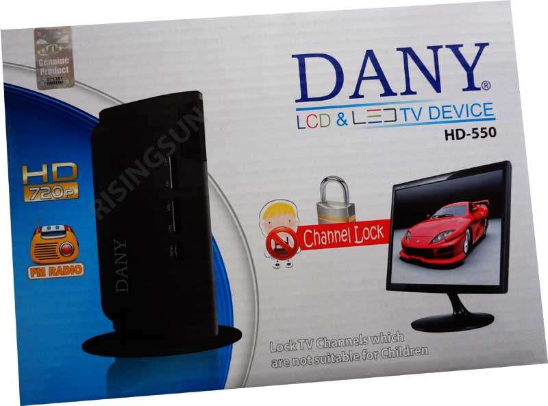 DANY ANALOGUE TV TUNER ** HDTV550** WITH FM, REMOTE, CONVERT LCD INTO TV (BRAND NEW)