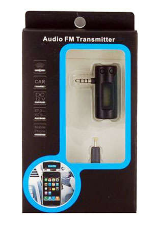 NEXTEK AUDIO FM TRANSMITTER for iPhone, all iPod models, MP3, MP4, Cellphones, Media Players