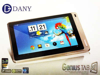 HIGH QUALITY DANY GENIUS TAB S1, ANDROID 4 WIFI, CAM, ( ITS TIME FOR THE GENIUS TABLET)